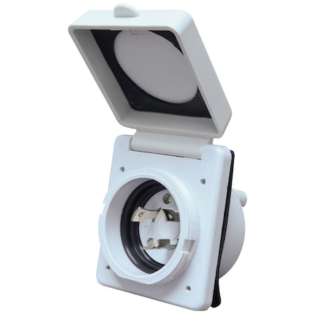 Valterra 30APOWER INLET, WHITE, CARDED A10-30INVP